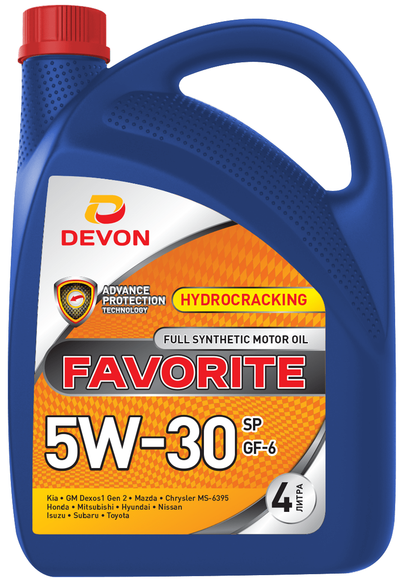 Devon Favorite SAE    <i>5W-30 SP GF-6</i>
