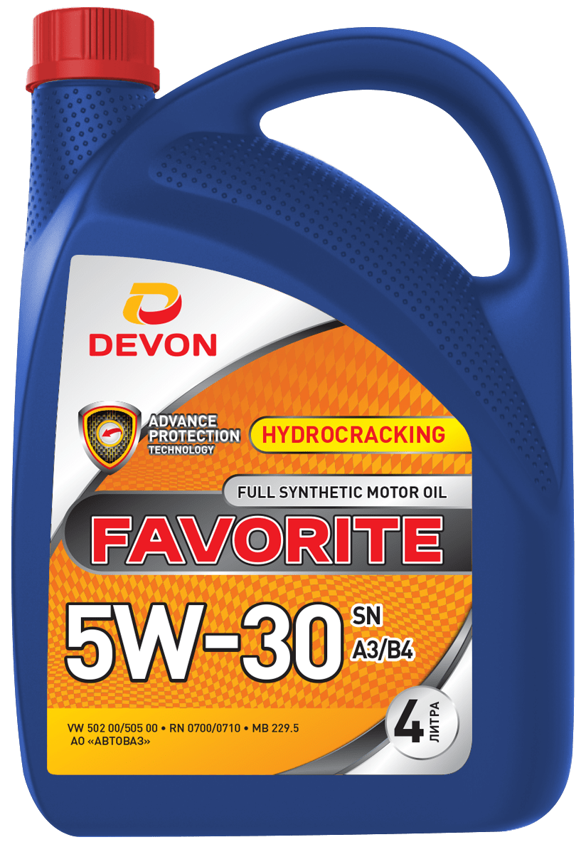 Devon Favorite    <i>5W-30 SN A3/B4</i>